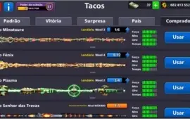 CONTA 8 BALL POOL + 600 MILHÕES