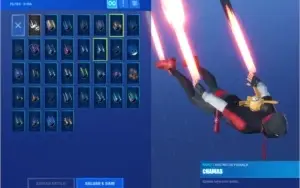 Conta Fortnite com muitas skins+ikonik e skin de natal