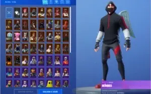 Conta Fortnite com muitas skins+ikonik e skin de natal