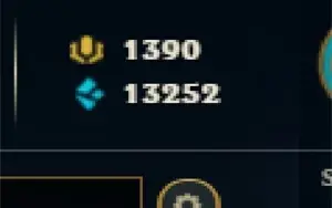 Conta bronze 2 com 113 Champs e 65 Skins + 1390 RP