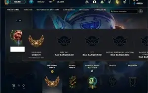 Conta ouro 4 com 23 Champs e 3 Skins