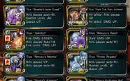 Grand Summoners 50 Ascends units, 4 special Arts