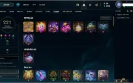 Conta lol com tyze triunfante Platina iv