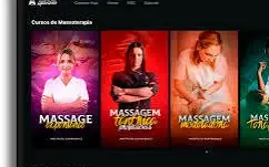 Área de membros estilo Netflix