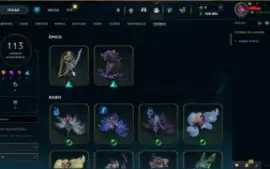 Conta Mestre - Nível 637 - +150 Pontos - 292 Skins