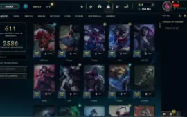 Conta Mestre - Nível 637 - +150 Pontos - 292 Skins