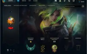 Vendo conta plat 4 com 61% wr com e-mail pra troca