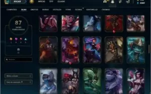 Conta lol season 2, skins raras, mmr alto