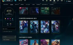 Conta League of leguends