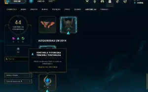 Conta League of leguends