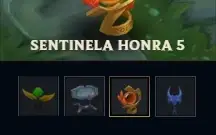 League of Legends conta Smurf prata + skins