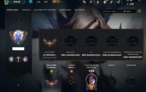 Bronze 1 com 65 Champs e 36 Skins