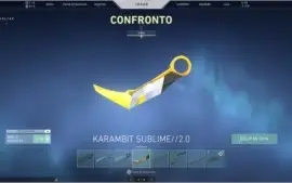 Conta de Valorant - R$750.00 gastos em skins/passes Plat II