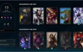 Conta g3 smurf com nick muito raro para monos yasuo com skin