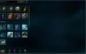Conta g3 smurf com nick muito raro para monos yasuo com skin