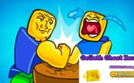 Pets Arm Wrestle - Roblox - Goliath Zeus Melhor Pet Do Jogo