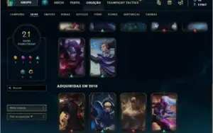 Conta de LOL DIAMANTE 4 MMR ALTO