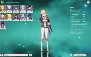 Genshin Impact  / Qiqi + Jean + 5 SR