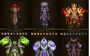 Conta Wow Com Vários Mog Elite De PvP