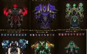 Conta Wow Com Vários Mog Elite De PvP