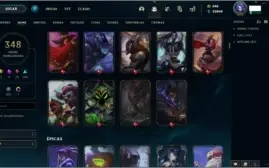 Conta League of Legends nível 214
