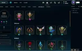Conta League of Legends nível 214