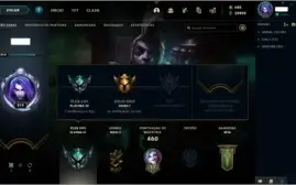 Conta League of Legends nível 214