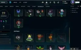 Conta League of Legends nível 214