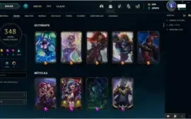 Conta League of Legends nível 214