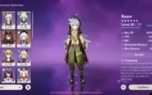 Ganyu arco de amos + Hutao + Kazuha AR 55