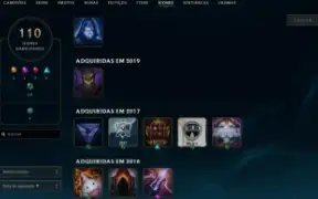Conta League of Legends Full Acesso - ICONES E URS