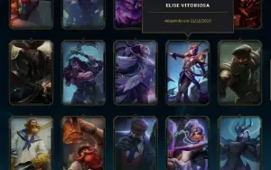 Conta League of Legends Full Acesso - ICONES E URS
