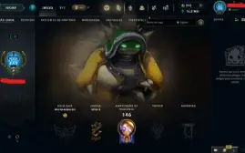 Conta League of Legends Full Acesso - ICONES E URS