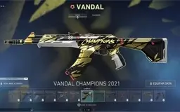 CONTA VANDAL CHAMPIONS !