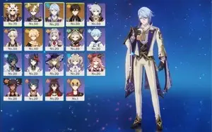 Arataki itto, ayato, zhongli Ar 36