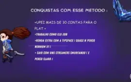 Ebook Definitivo + Conta Smurf Com Mmr PLATINA + !!!