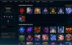 CONTA LVL 232 | 170 skins | TODOS OS CHAMPS | PLATINA IV