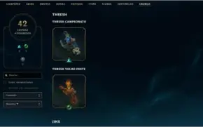CONTA LVL 232 | 170 skins | TODOS OS CHAMPS | PLATINA IV