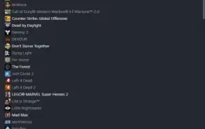 Conta Steam + epic Vários Jogos