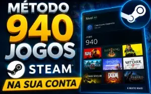 Conta Steam The Witcher 3 + Bordeland 3 + Horizon Zero