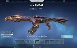 CONTA VALORANT LVL ALTO E MUITAS SKINS