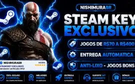 Key Steam 🔑 Jogo de R$70 a R$400 pelo menor preço