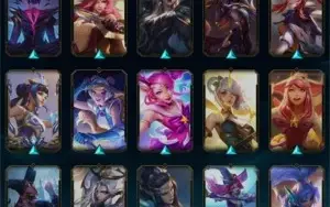 Conta Prata 2 com 2 skins míticas + Wild Rift Platina 4