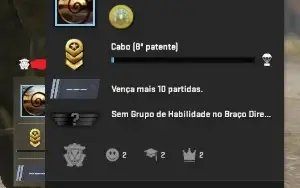 Conta cs2 prime com medalha - 19 anos de serviço + alguns jo