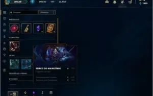 Conta platina 4 baratinha com 5 skins e 33 champs