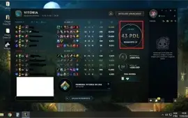 Conta lol diamante 2- 49pdl/ 650 RP -66% Win Rate