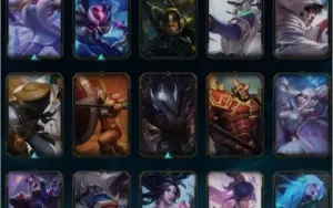 Conta de LoL BR-247 skins-Skins vitoriosas desde S4/Diamond