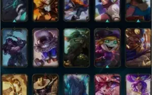 Conta de LoL BR-247 skins-Skins vitoriosas desde S4/Diamond