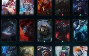 Conta de LoL BR-247 skins-Skins vitoriosas desde S4/Diamond