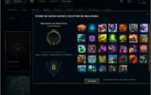 conta lol level 30 unranked